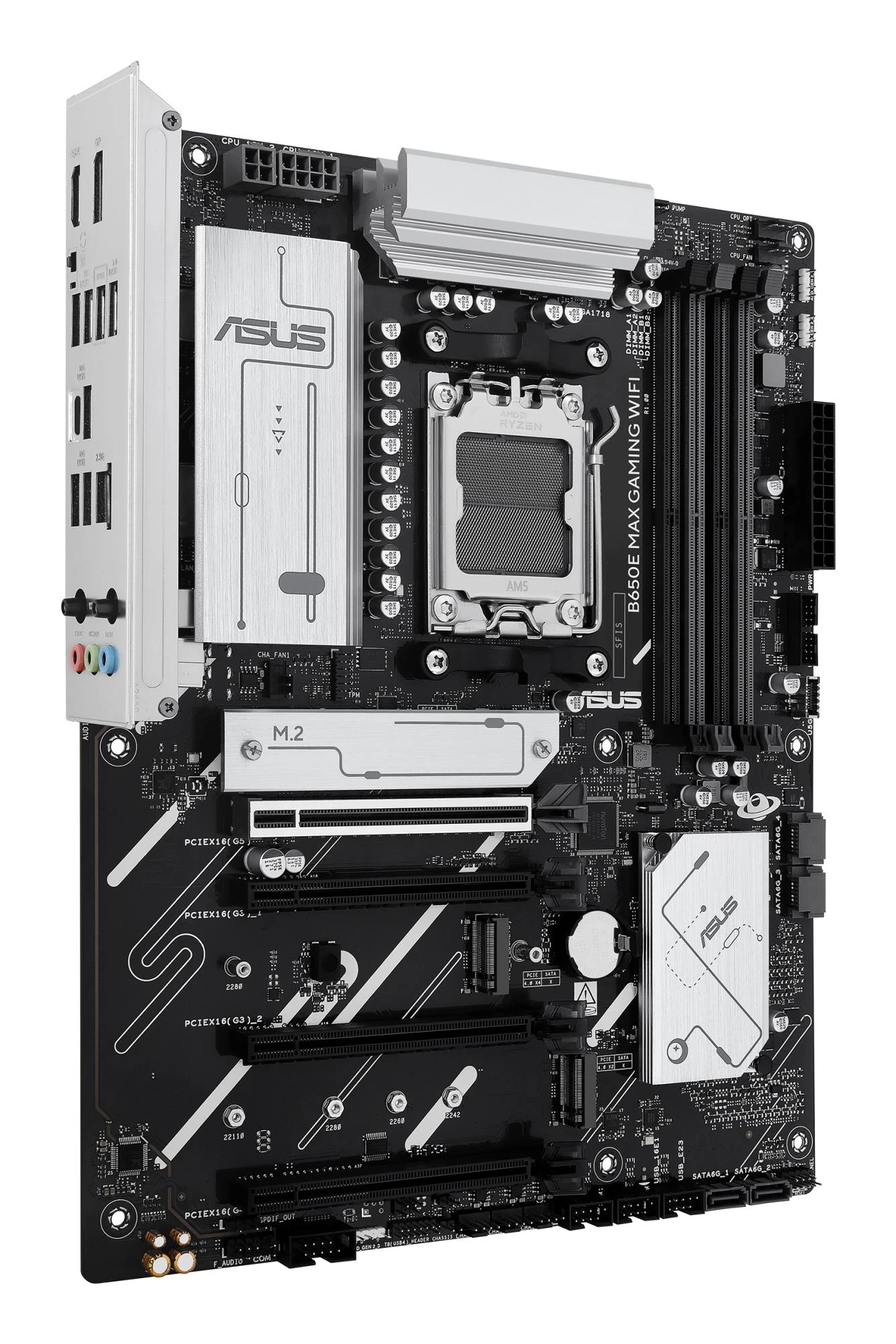 ASUS B650E MAX GAMING WIFI AM5 Hauptplatine ASUS B650E MAX GAMING WIFI AM5 Hauptplatine