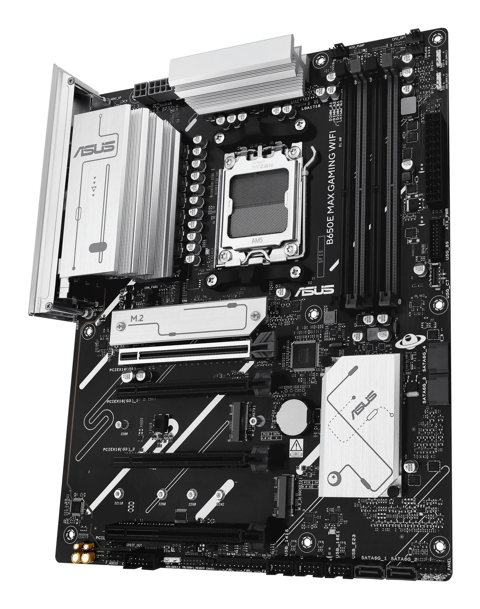 ASUS B650E MAX GAMING WIFI AM5 Hauptplatine ASUS B650E MAX GAMING WIFI AM5 Hauptplatine
