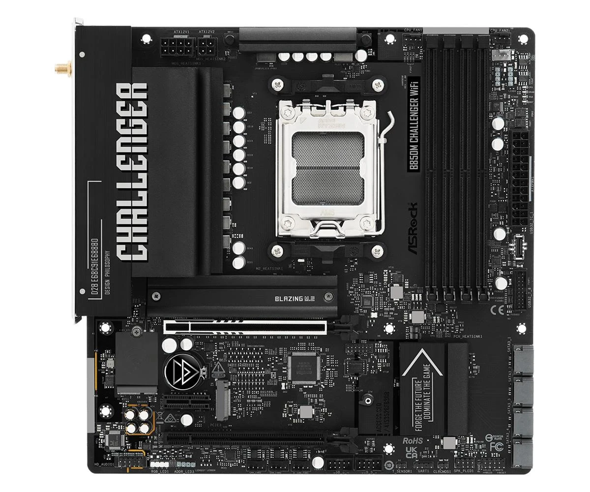 ASRock B850M Challenger WiFi AM5 Hauptplatine ASRock B850M Challenger WiFi AM5 Hauptplatine