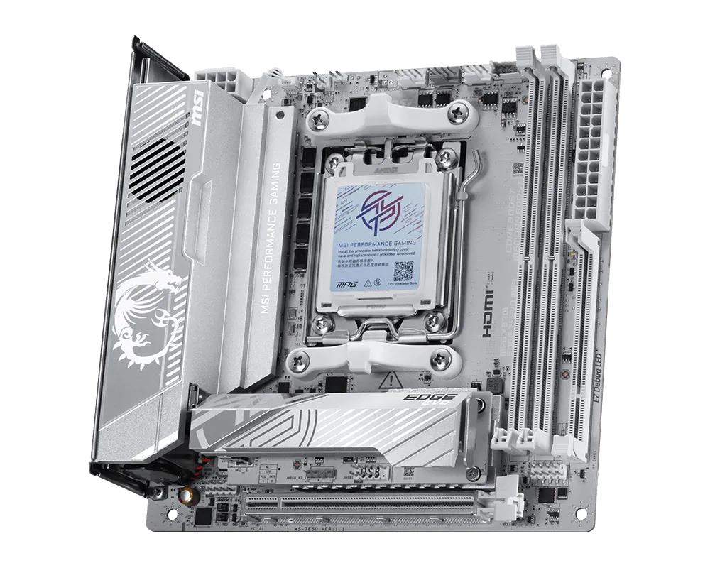 MSI MPG X870I EDGE TI EVO WIFI AM5 Mini-ITX Motherboard