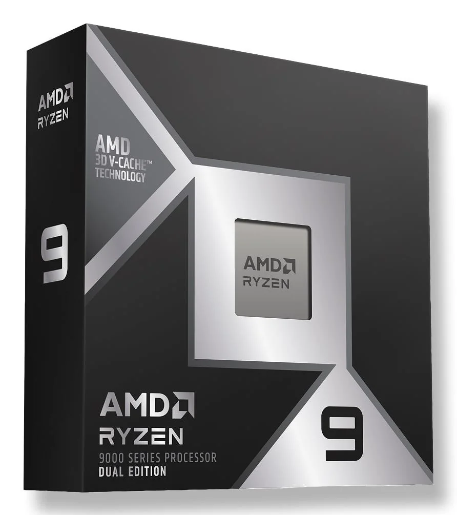 AMD Ryzen 9 9950X3D2 Dual Edition Boxed AM5 Processor (No Cooler)
