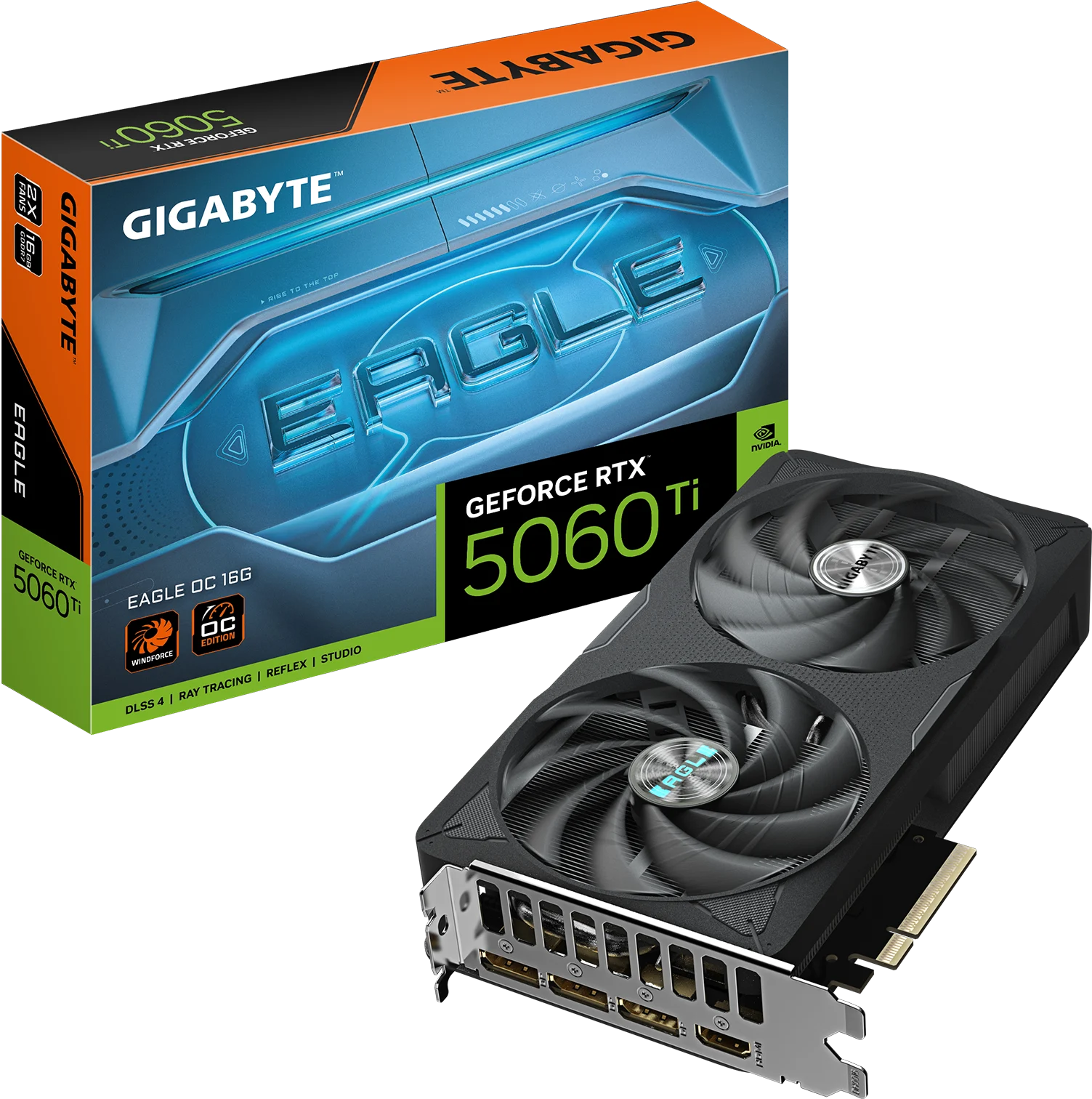 GIGABYTE GeForce RTX 5060 Ti EAGLE OC 16GB GDDR7 Graphics Card