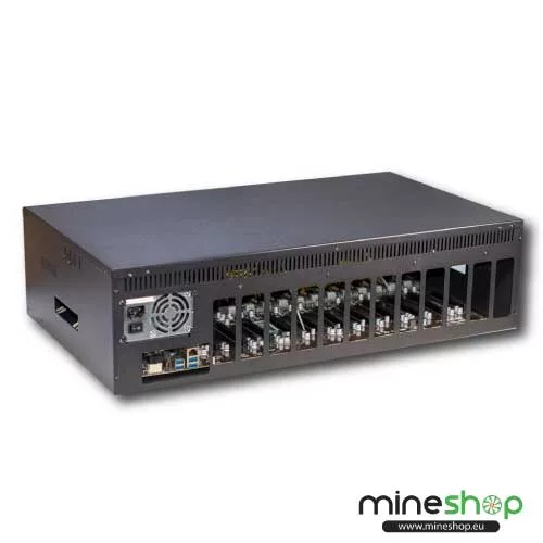 MineBox12 all in one 12gpu mining rig case - quiet PSU (in stock)