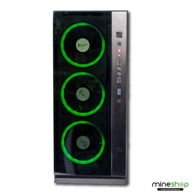 Monero 20000 h/s multifunctionele mining-/gamingrig Monero 20000 h/s multifunctionele mining-/gamingrig