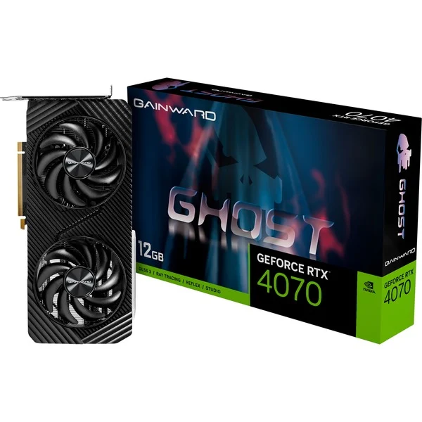 Gainward GeForce RTX 4070 Ghost, Grafikkarte Gainward GeForce RTX 4070 Ghost, Grafikkarte