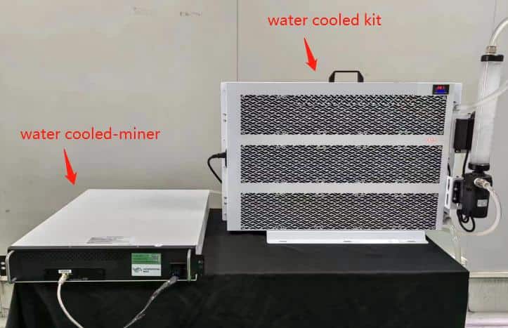 Radiador de arrefecimento a água para mineradores ASIC 12 KW