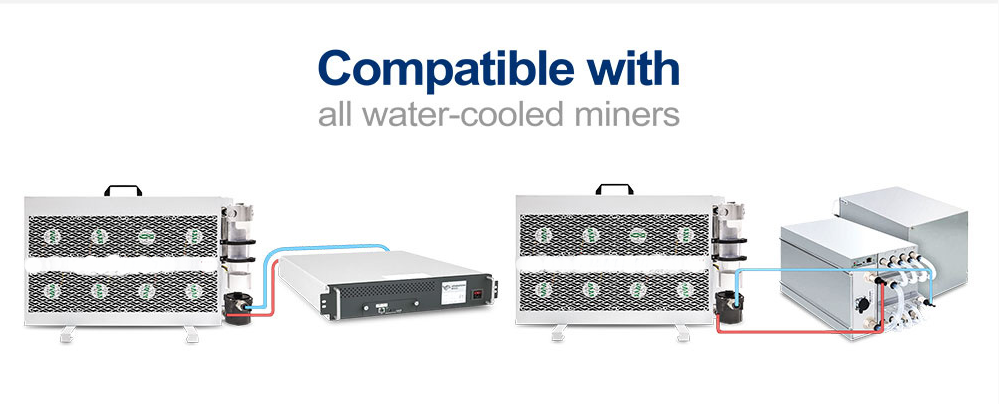8 KW Asic miner Water cooling radiator