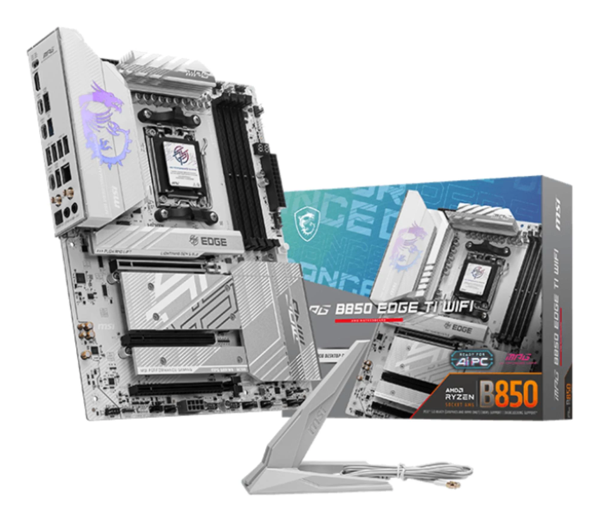 MSI MPG B850 EDGE TI WIFI AM5 Motherboard