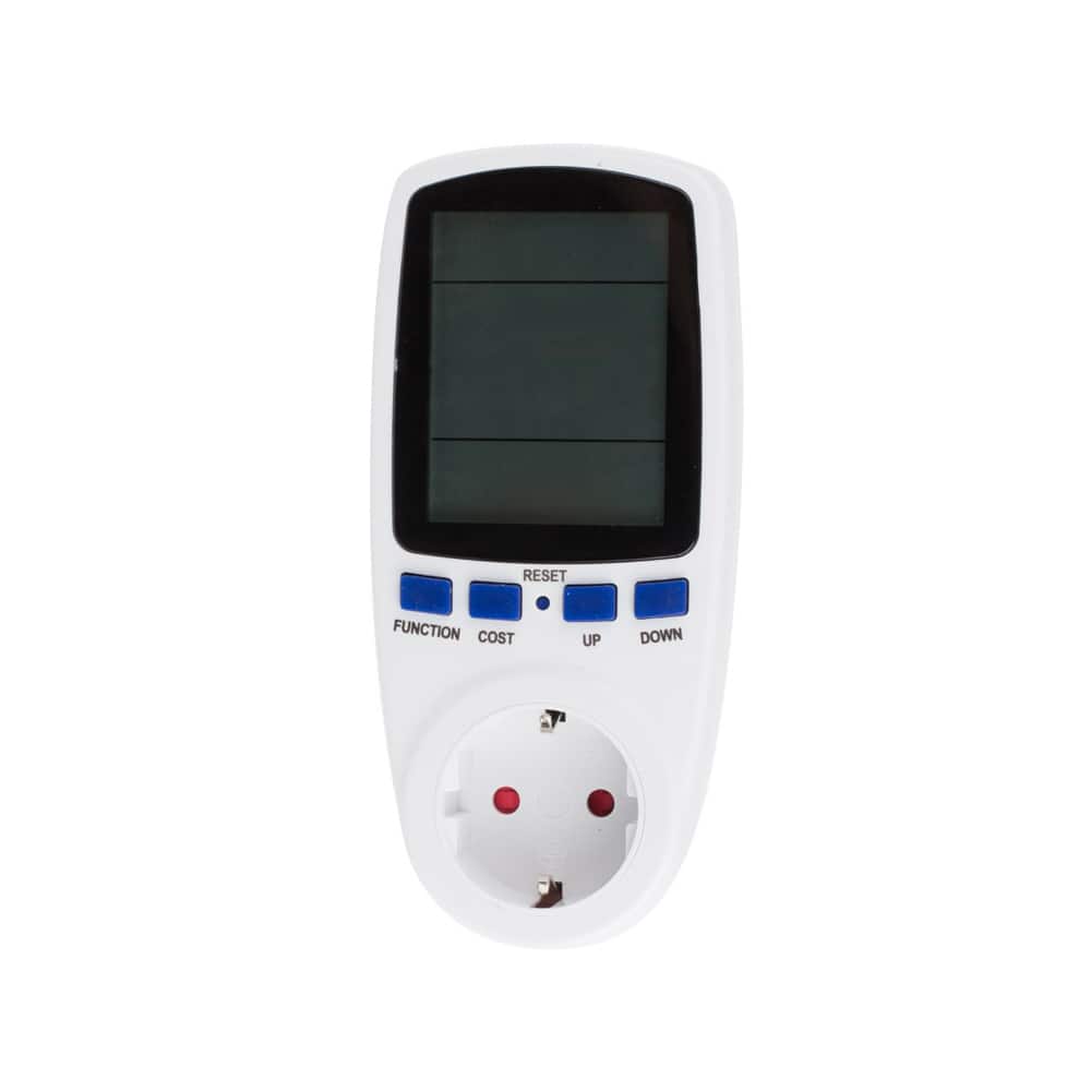 Digitaler Wattmeter EU-Steckdosenzähler Stromverbrauch Watt Energiemessgerät