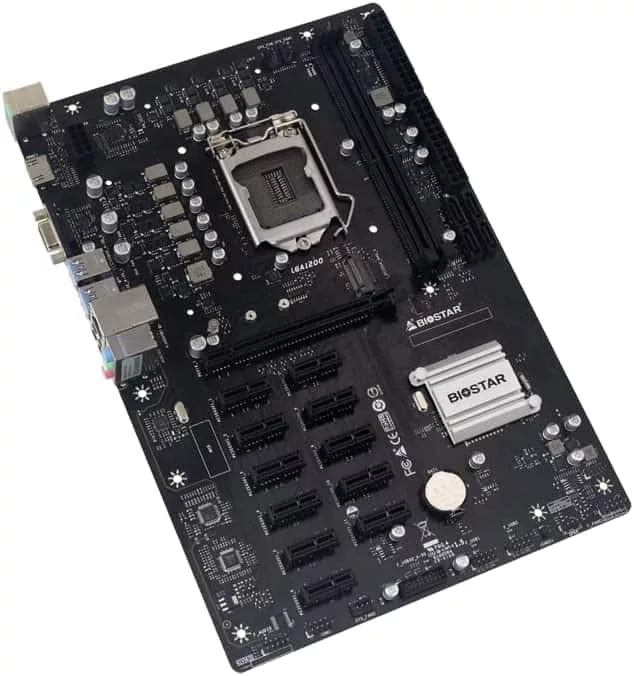 TB560-BTC PRO Core i7/i5/i3 (Intel 10e & 11e gen) LGA 1200 Intel B560 12 GPU ondersteuning mining moederbord