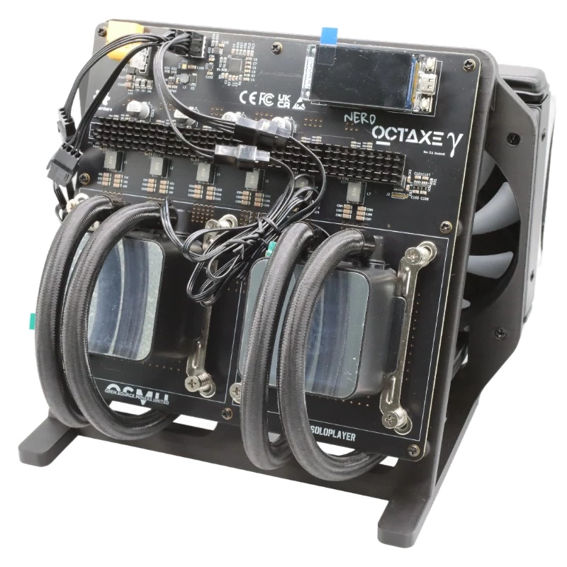 NerdOctaxe Rev 3.1 Hydro - Miner Bitcoin Solo — Foto 3 di 8