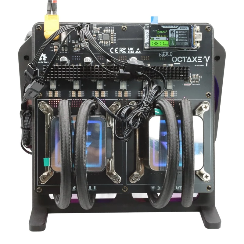 NerdOctaxe Rev 3.1 Hydro - Miner Bitcoin Solo — Foto 1 di 8