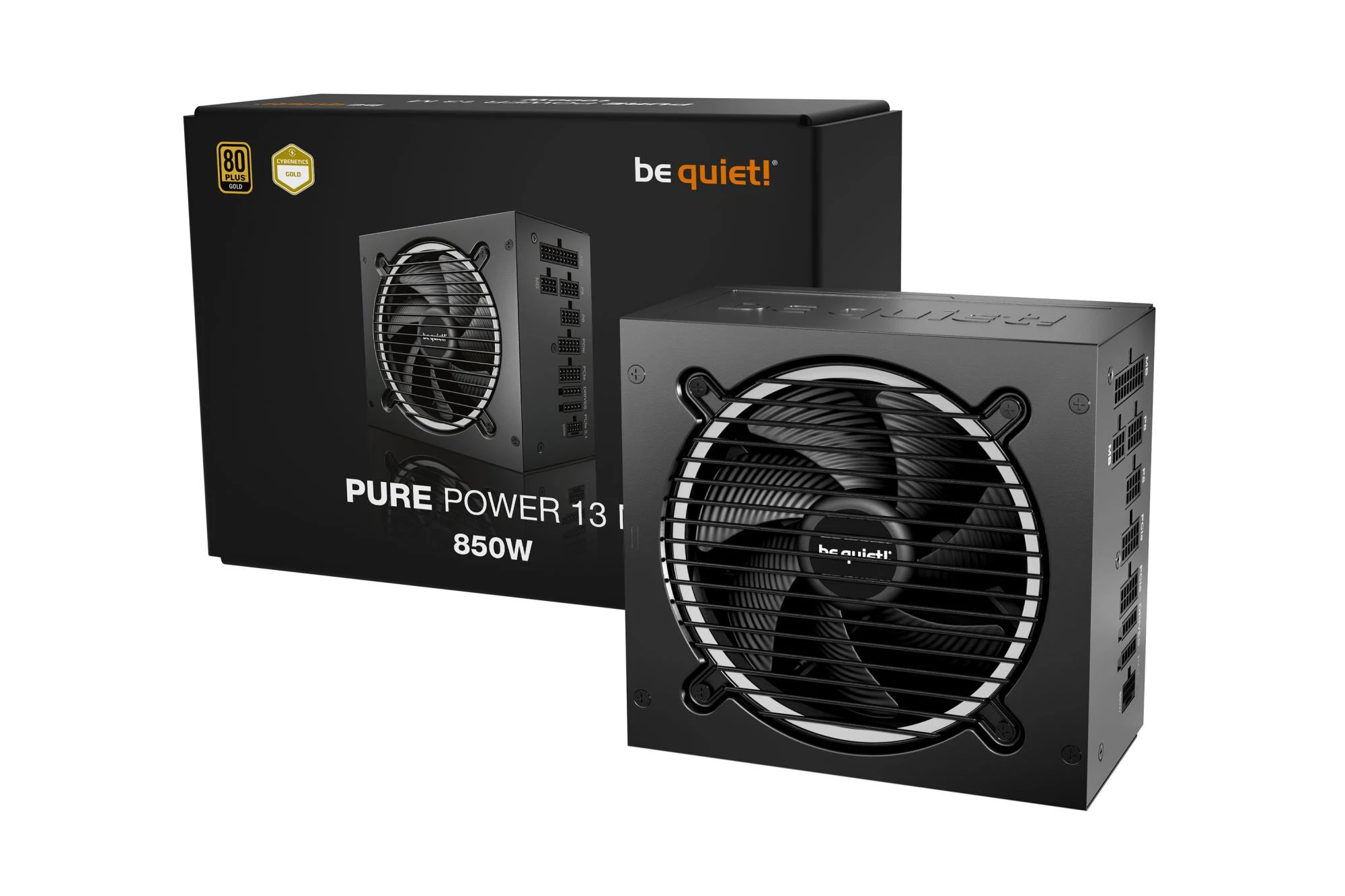 be quiet! Pure Power 13 M 850W – PSU modulaire ATX 3.1 80 PLUS Gold — Photo 2 sur 6