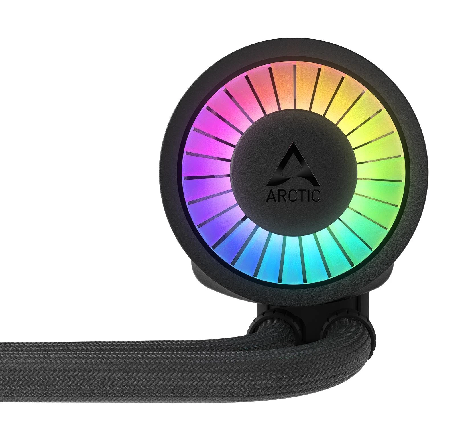 ARCTIC Liquid Freezer III Pro 360 A-RGB – 360 mm AIO CPU šķidruma dzesētājs (melns) — Fotoattēls 5 no 6
