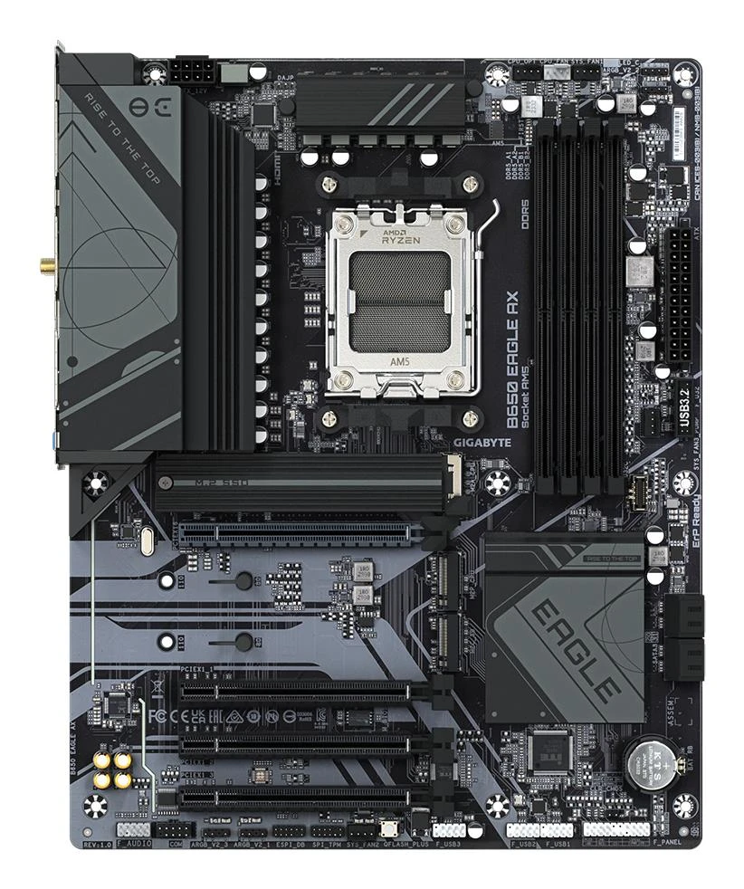 GIGABYTE B650 EAGLE AX rev. 1.2 AM5 Hauptplatine — Foto 2 von 6
