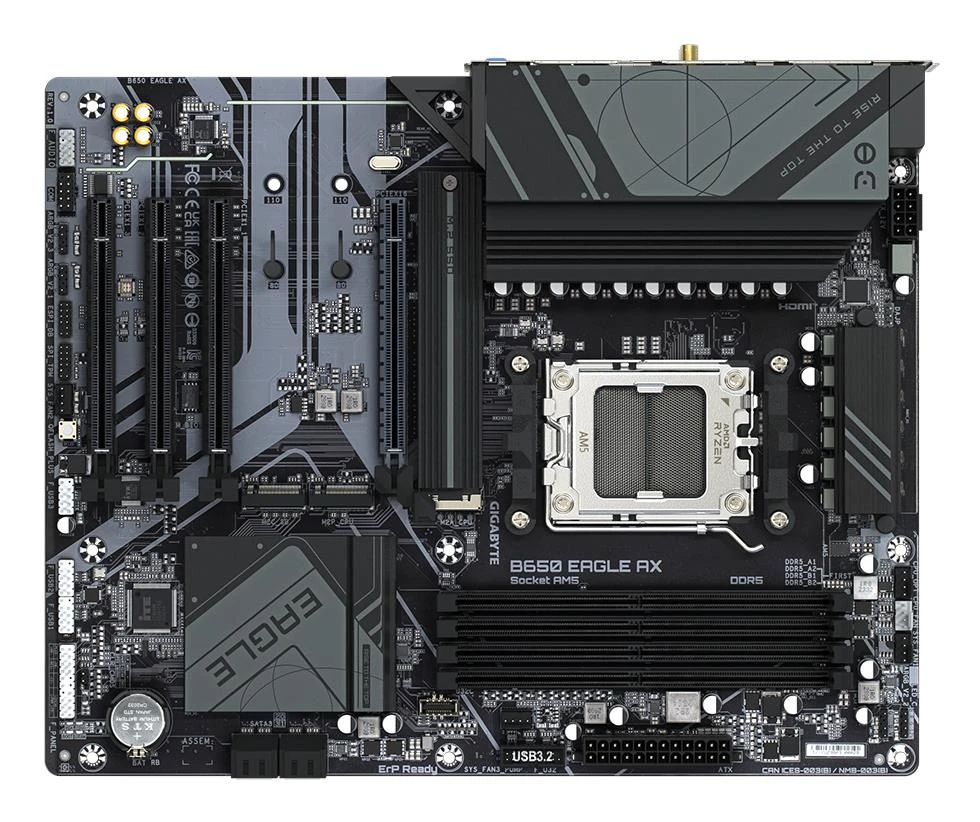GIGABYTE B650 EAGLE AX rev. 1.2 AM5 Hauptplatine — Foto 6 von 6