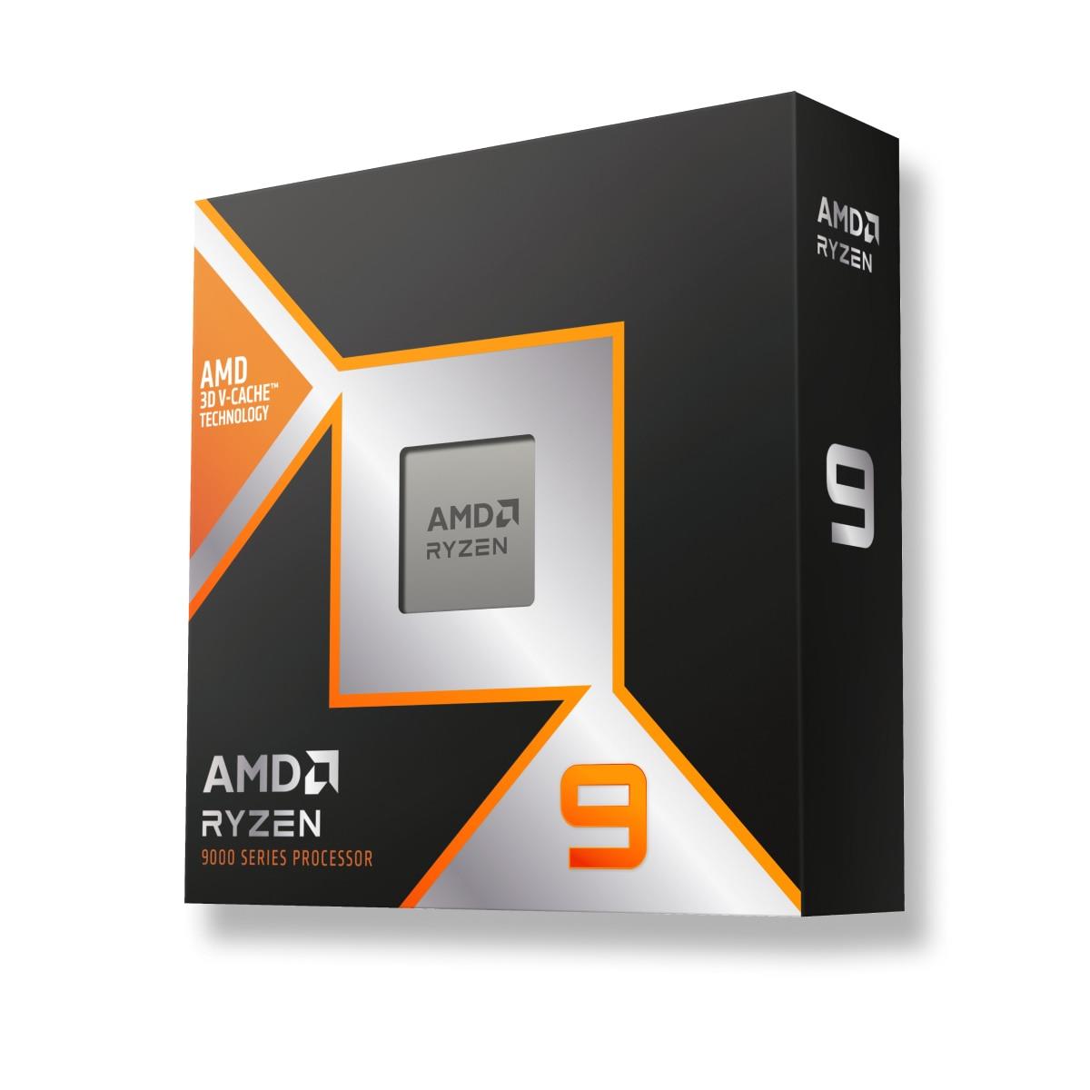 AMD Ryzen 9 9900X3D Boxed AM5 CPU (No Cooler)