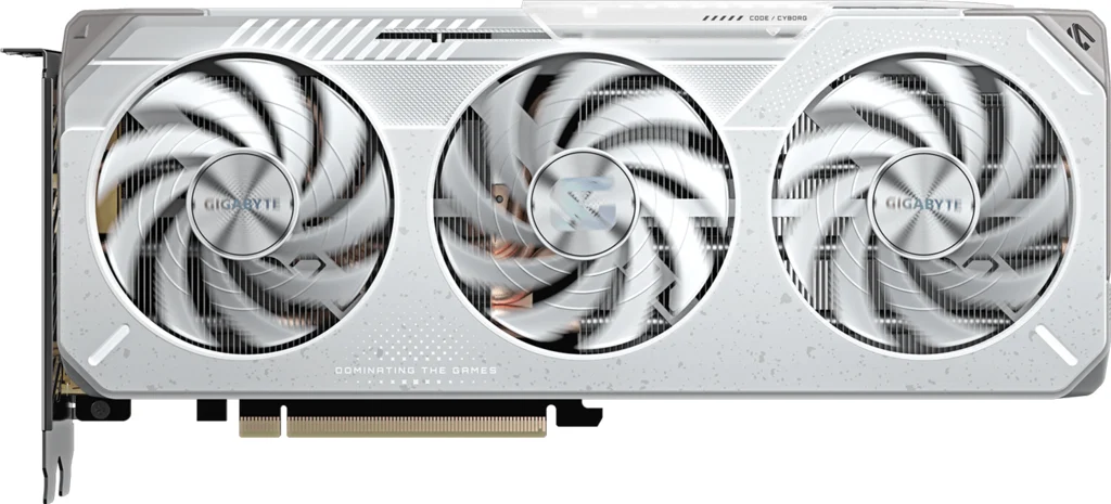 GIGABYTE Radeon RX 9060 XT GAMING OC ICE 16GB GDDR6 Graphics Card — Foto 1 von 6