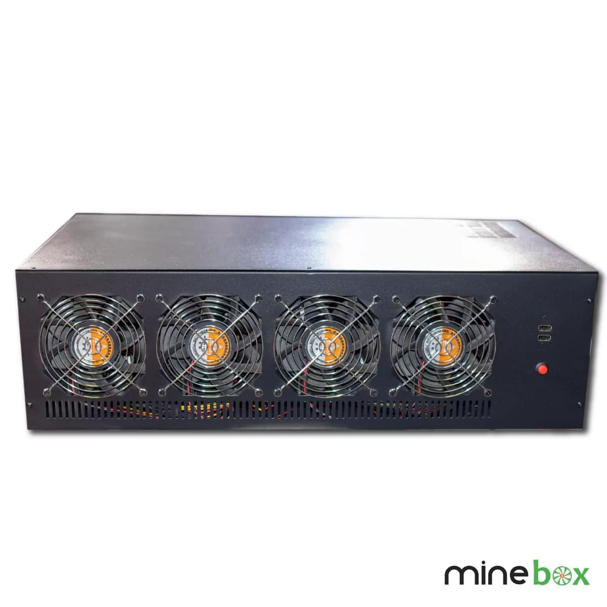 MineBox 8L all in one 8GPU 65mm mining rig case  (in magazzino) — Foto 2 di 3