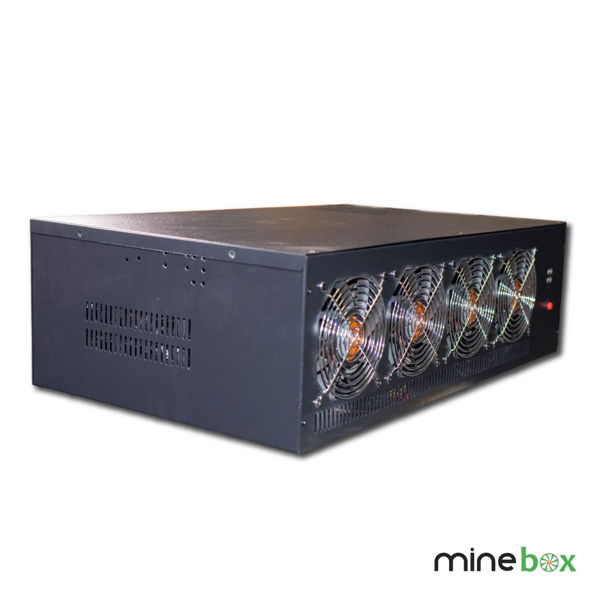 MineBox 8L all in one 8GPU 65mm mining rig case  (in magazzino) — Foto 3 di 3