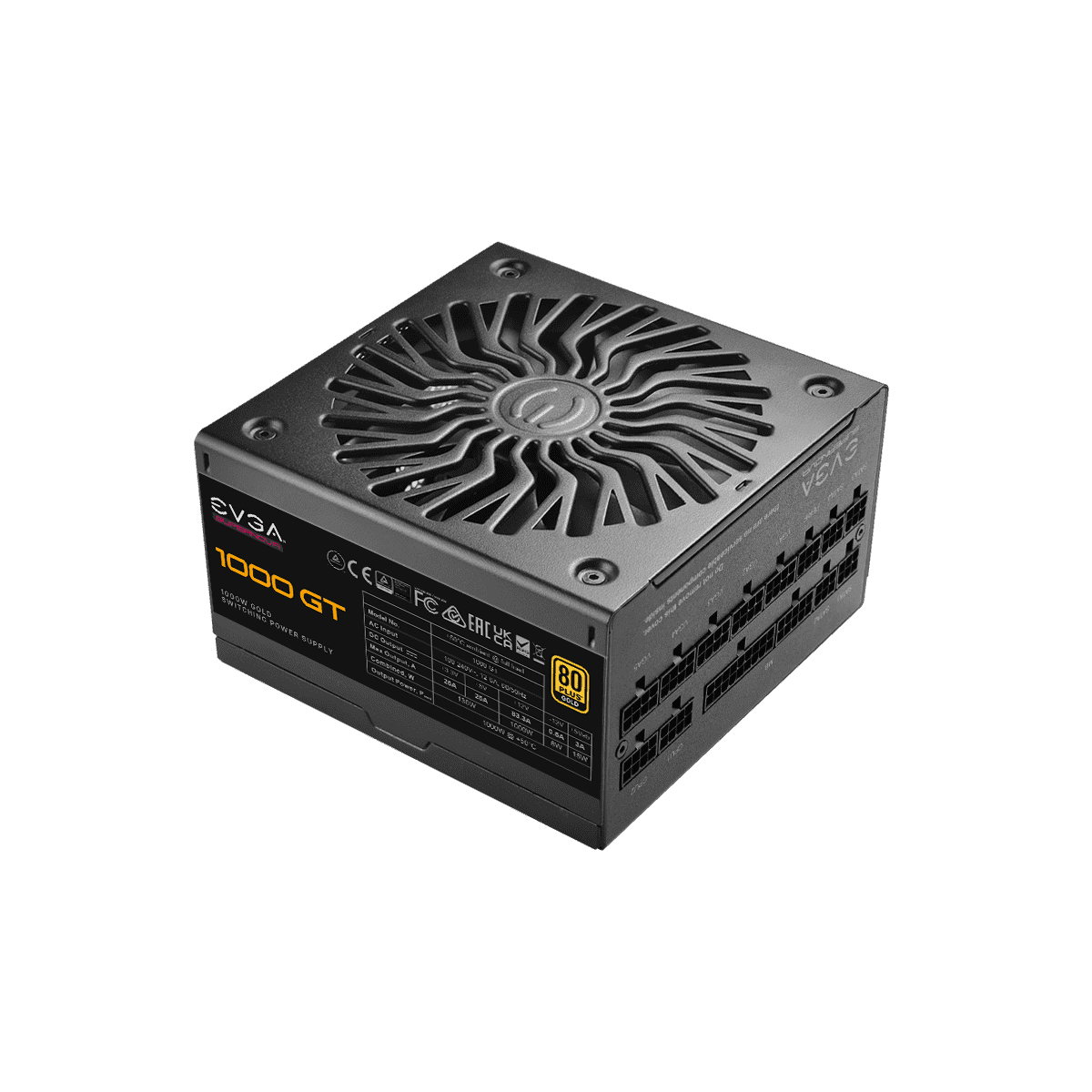 EVGA SuperNOVA 1000 GT 1000W, garanzia 10 anni — Foto 3 di 4