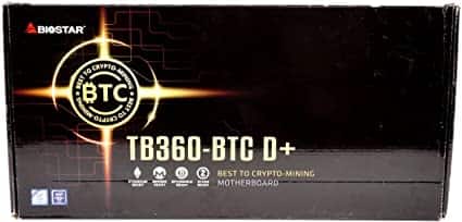 Biostar TB360-BTC D+ (Intel 8e en 9e Gen) LGA1151 SODIMM DDR4 8 GPU Ondersteuning GPU Mining Moederbord — Foto 3 van 5