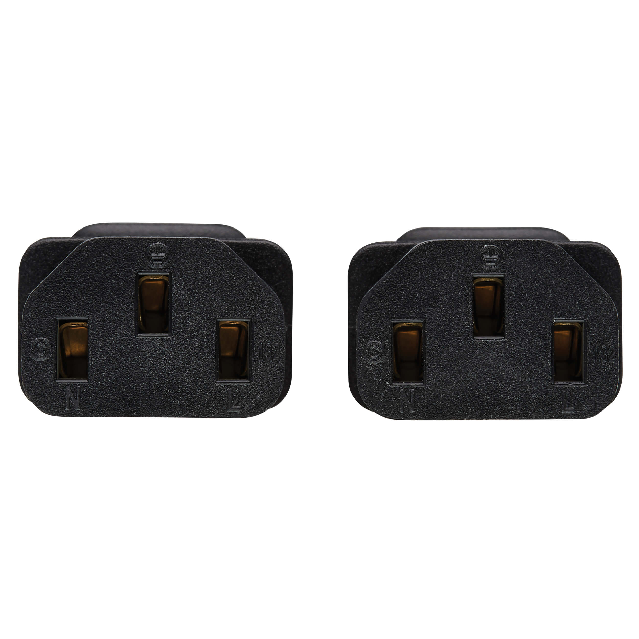 Power Extension Cable C20 Male Plug to IEC Y SPLIT 2 x 0.5m C13 Female legs 2m — Photo 3 of 5