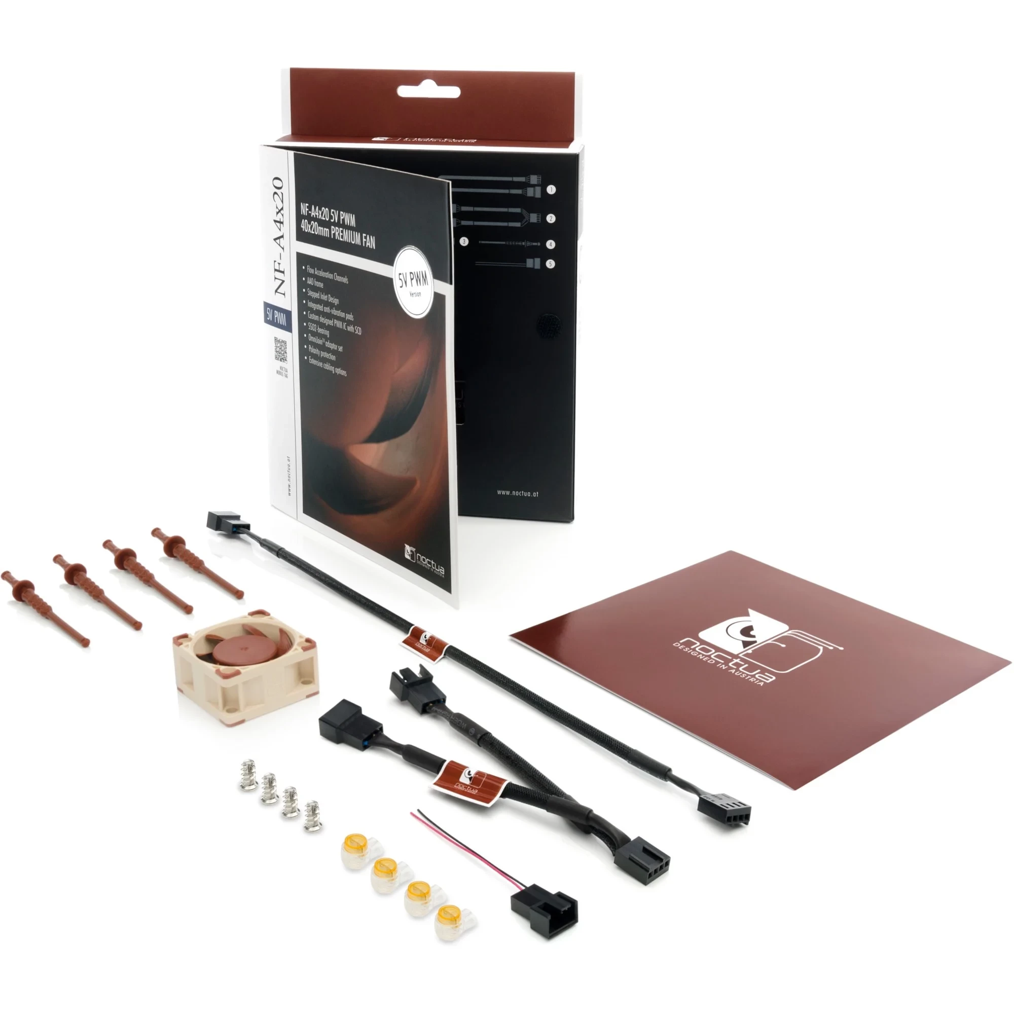 Ventola per case Noctua NF-A4x20 5V PWM – Ultra-silenziosa