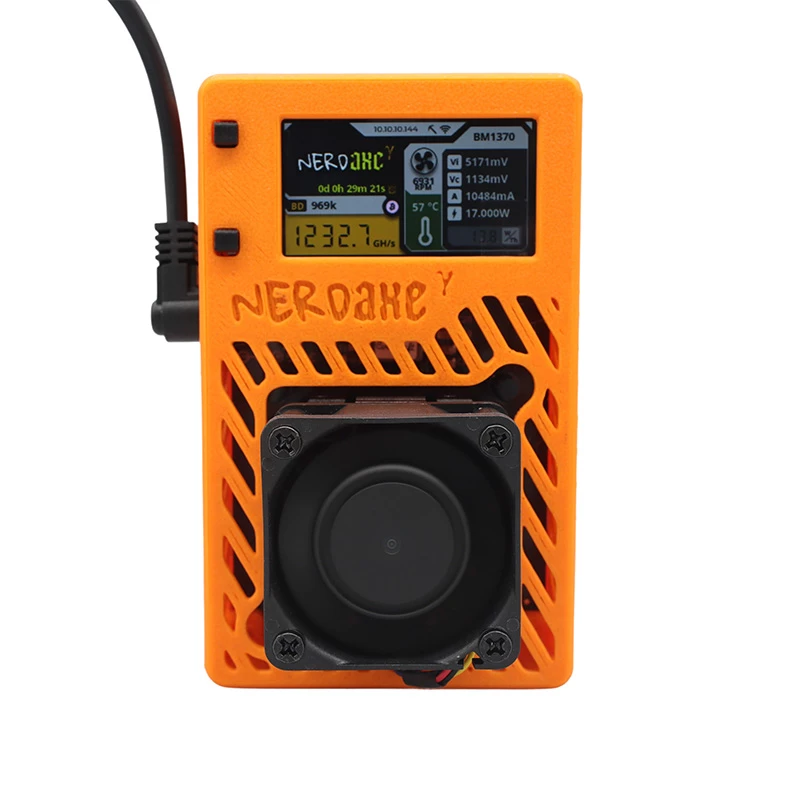 NerdAxe Gamma 601 mini Bitcoin-miner