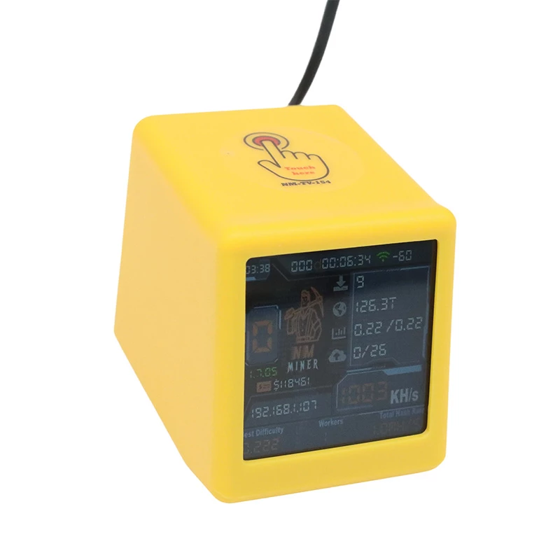 Mineshop NM-TV 154 - ESP32 Mineur Solo Bitcoin Loterie