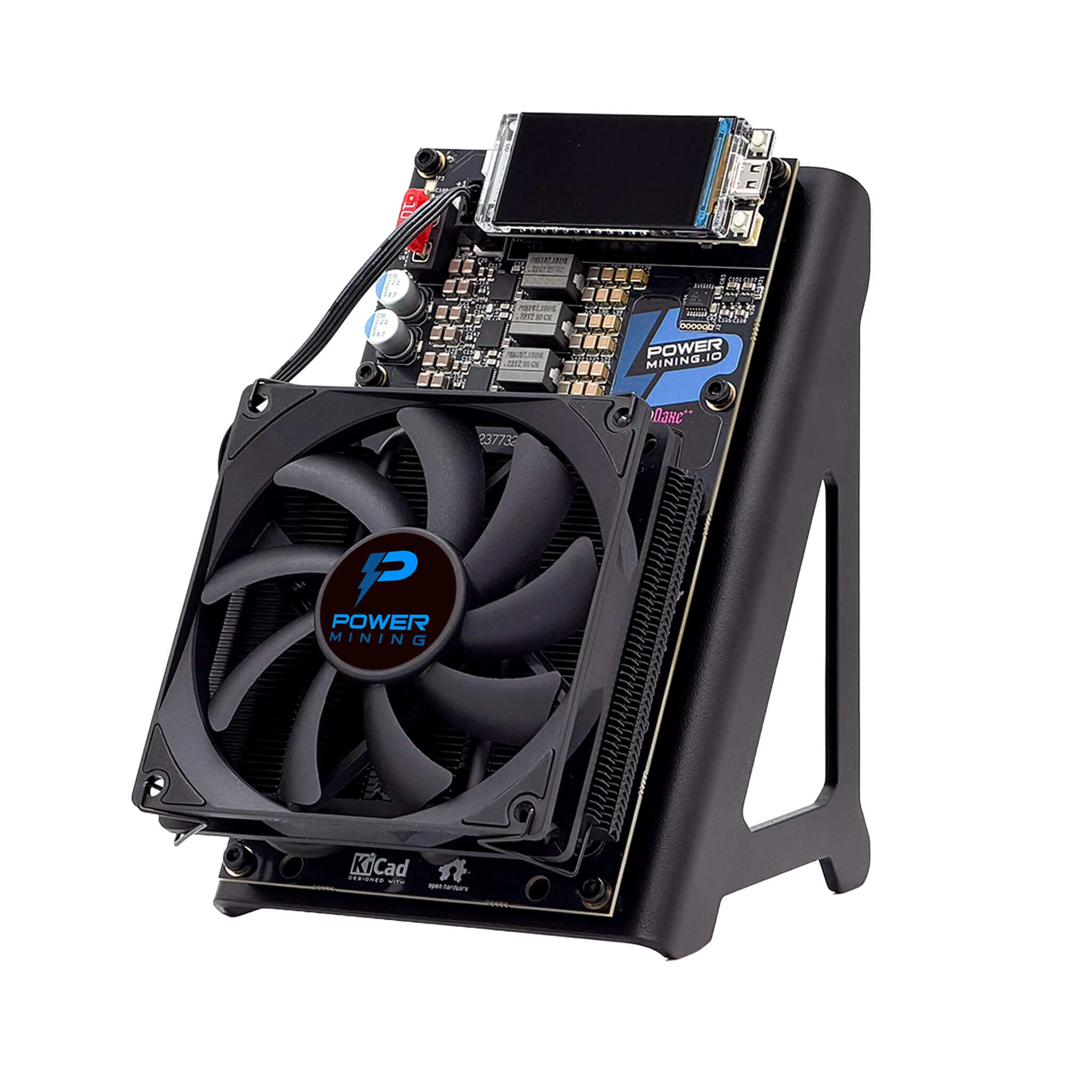PowerMining NerdQaxe++ Rev6.1 – Bitcoin Solo-miner