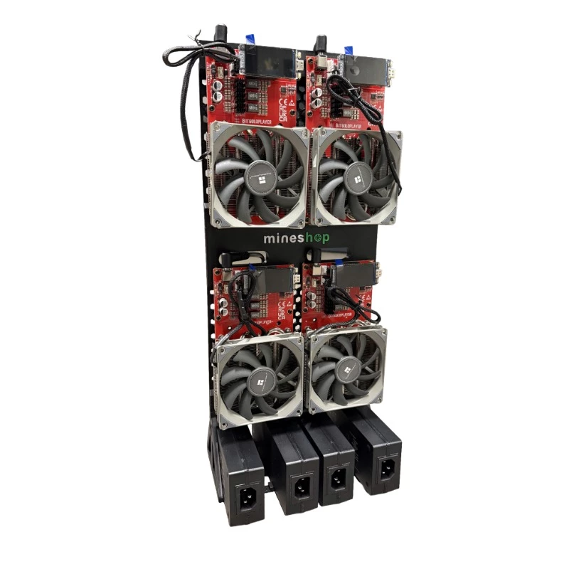 NerdQaxe houder voor miners — 2-Slot & 4-Slot