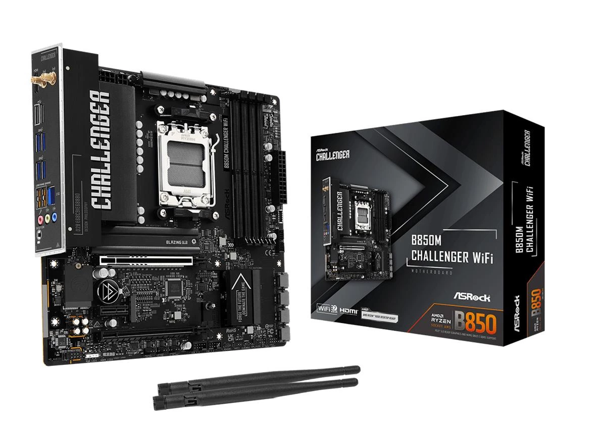 ASRock B850M Challenger WiFi AM5 Hauptplatine