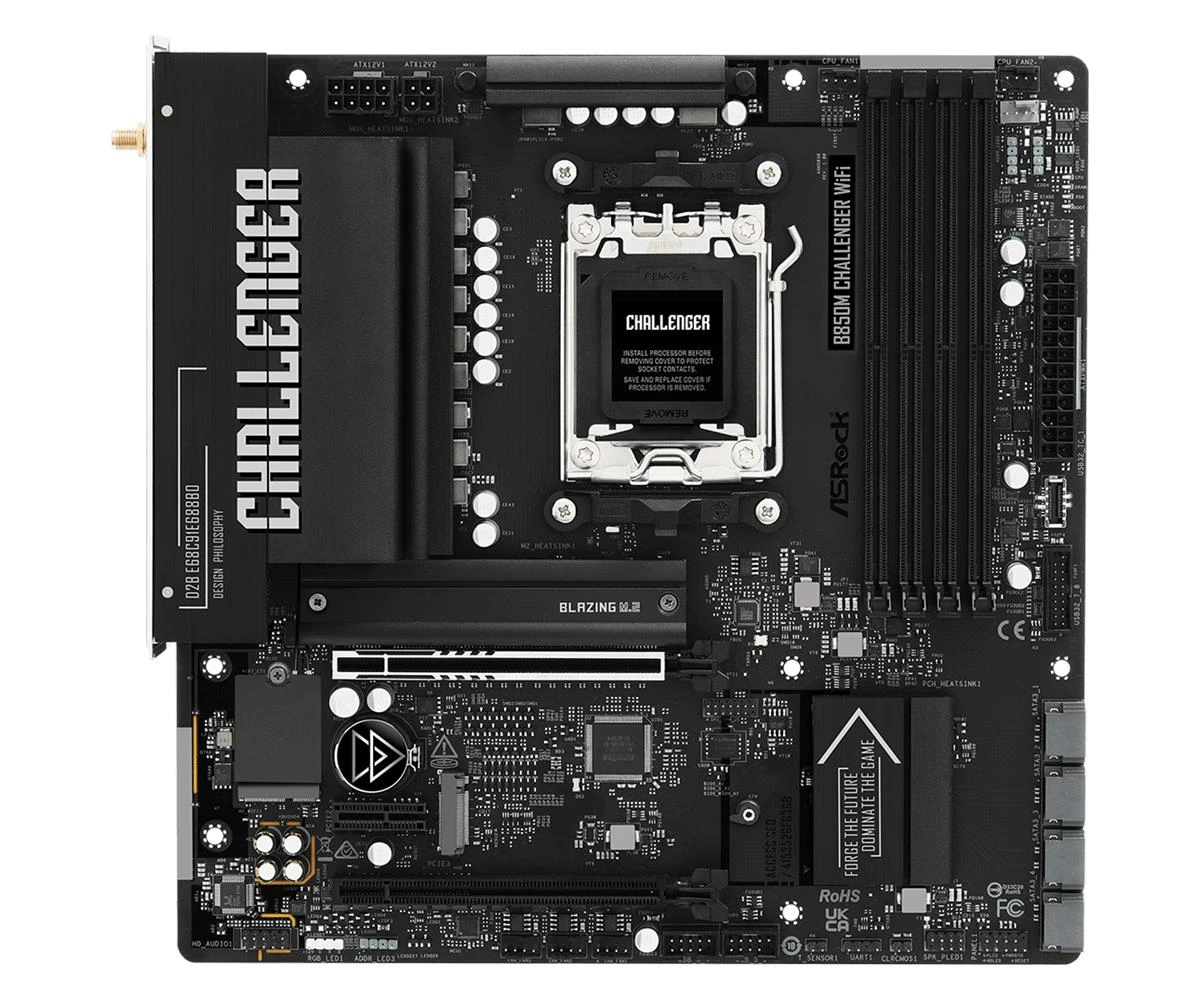 ASRock B850M Challenger WiFi AM5 Hauptplatine