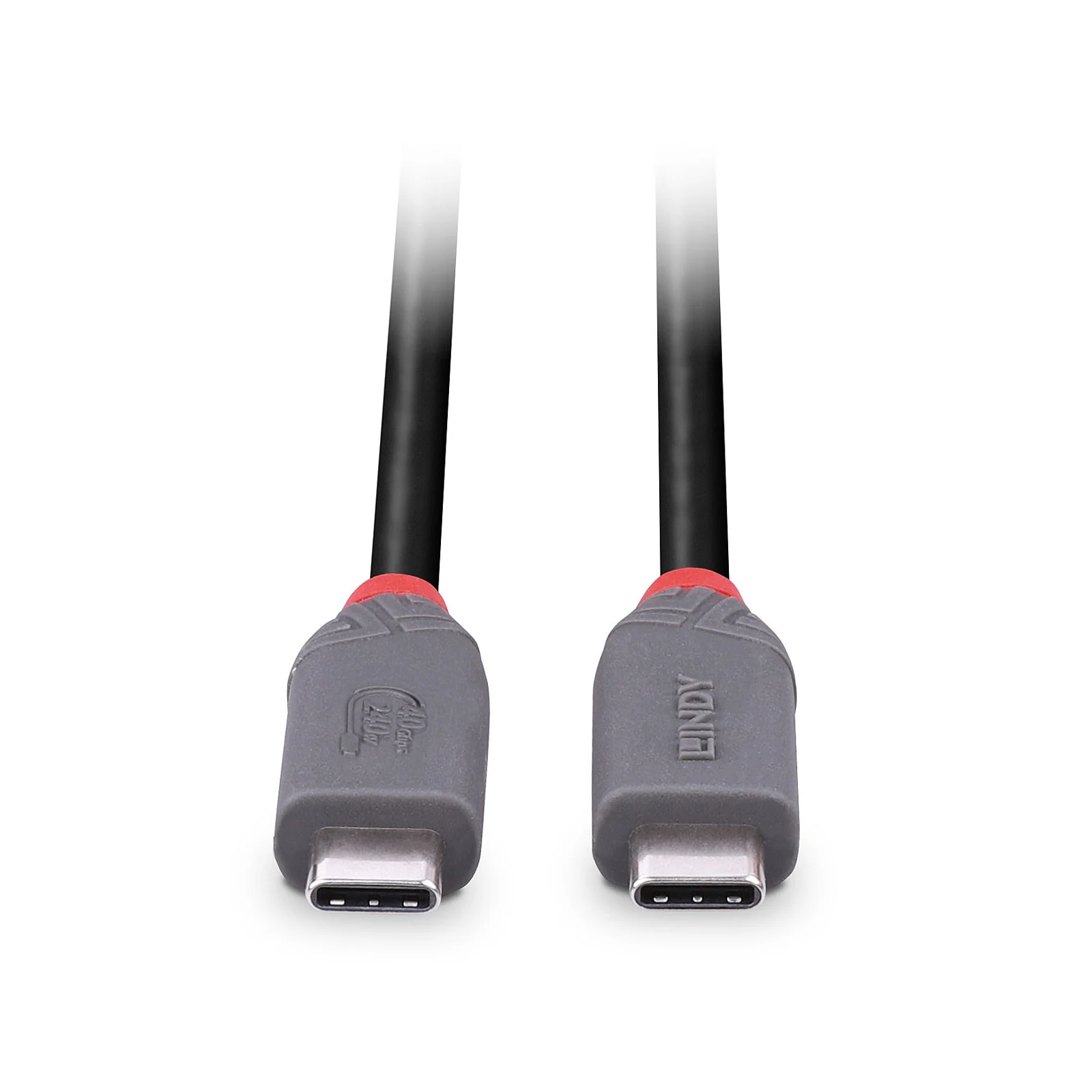 Lindy USB4 40Gbps 240W USB-C Cable 1.5m Anthra Line