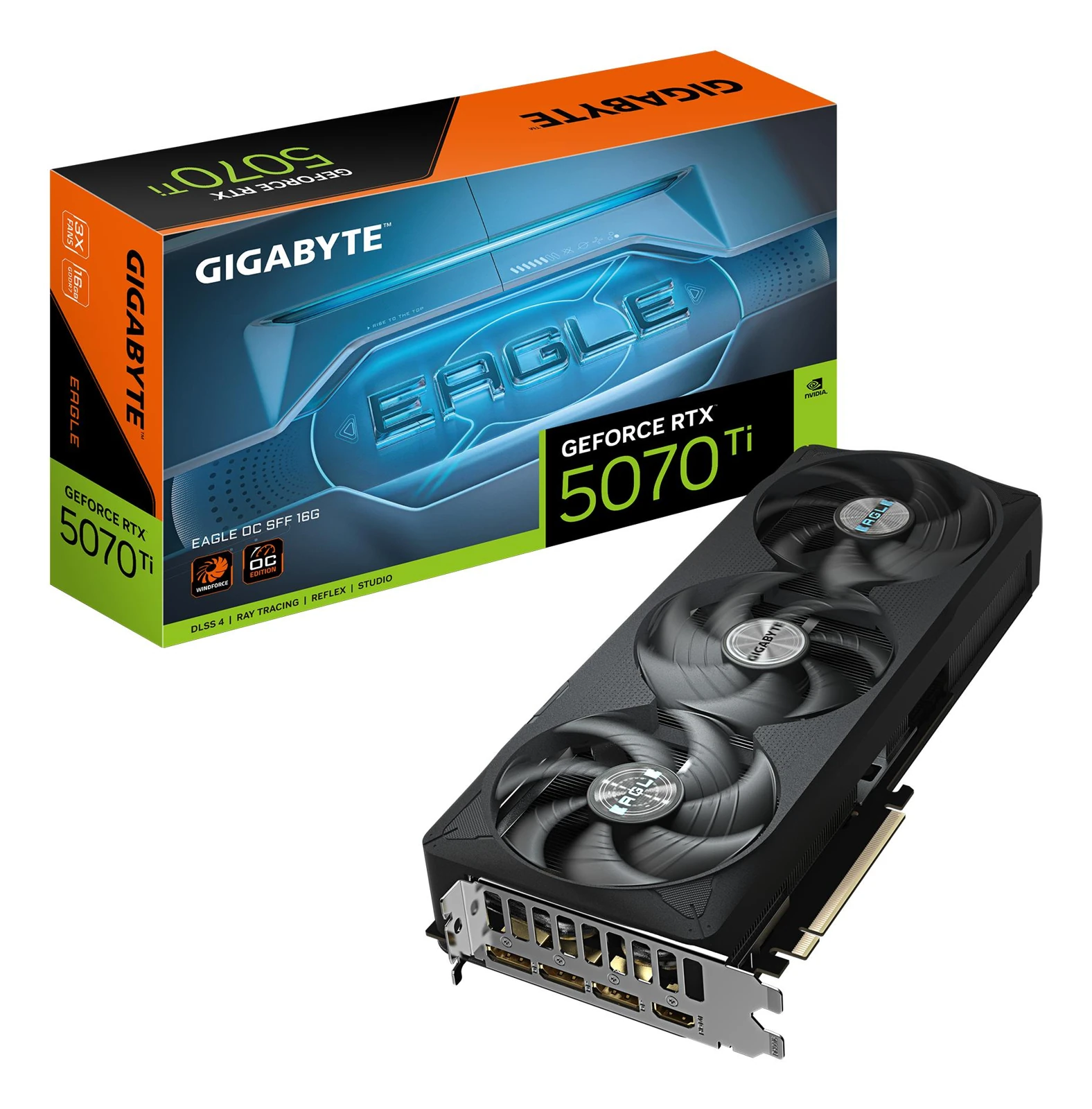 GIGABYTE GeForce RTX 5070 Ti EAGLE OC SFF 16GB rev. 1.0