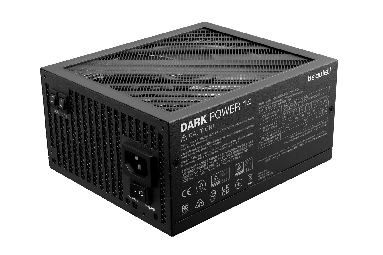 be quiet! Dark Power 14 1200W ATX 3.1 PSU BP021EU