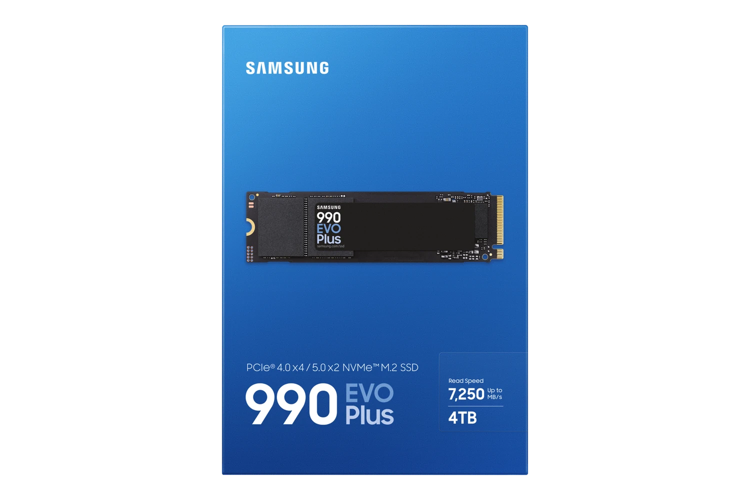 Samsung 990 EVO Plus 4TB PCIe 5.0 NVMe SSD