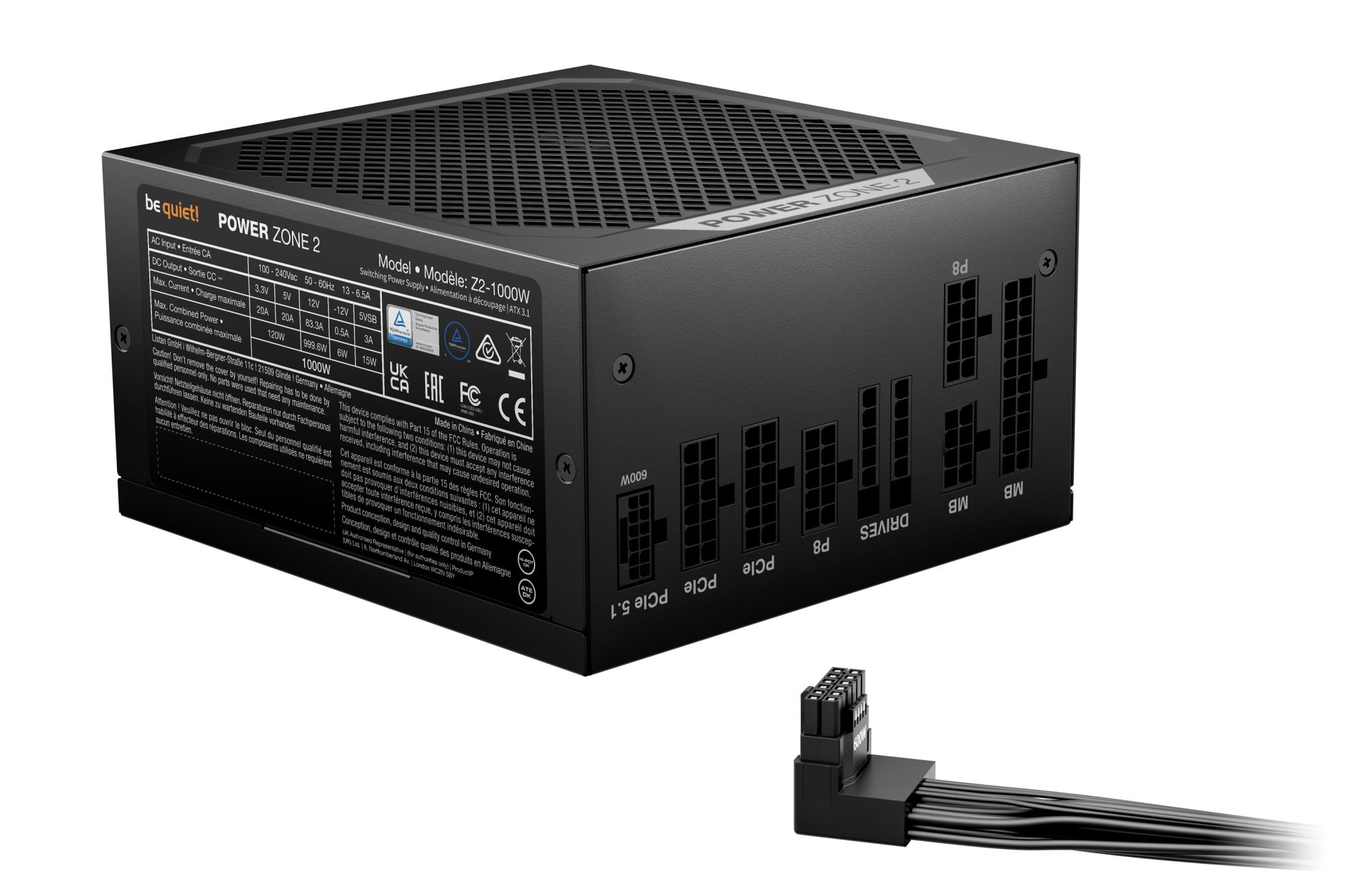 be quiet! Power Zone 2 1000W ATX 3.1 PSU