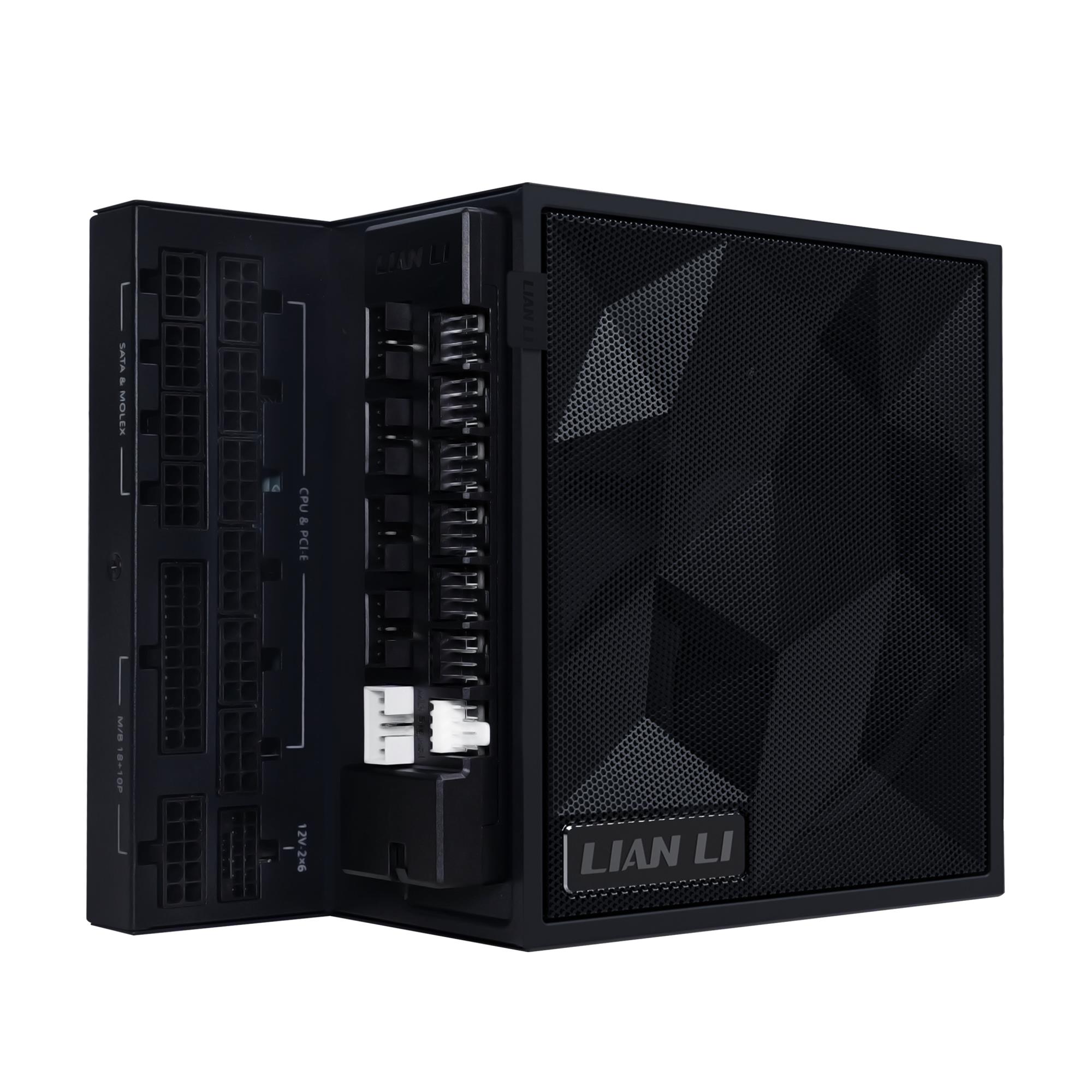 Lian Li EDGE GOLD 1200W Black ATX 3.1 PSU with Hub