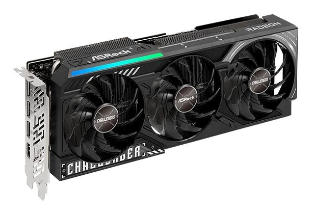 ASRock Radeon RX 9070 XT Challenger 16GB GDDR6 Graphics Card