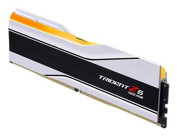 Kit de memorie alb G.SKILL Trident Z5 Neo RGB 32GB (2x16GB) DDR5-6400 CL32