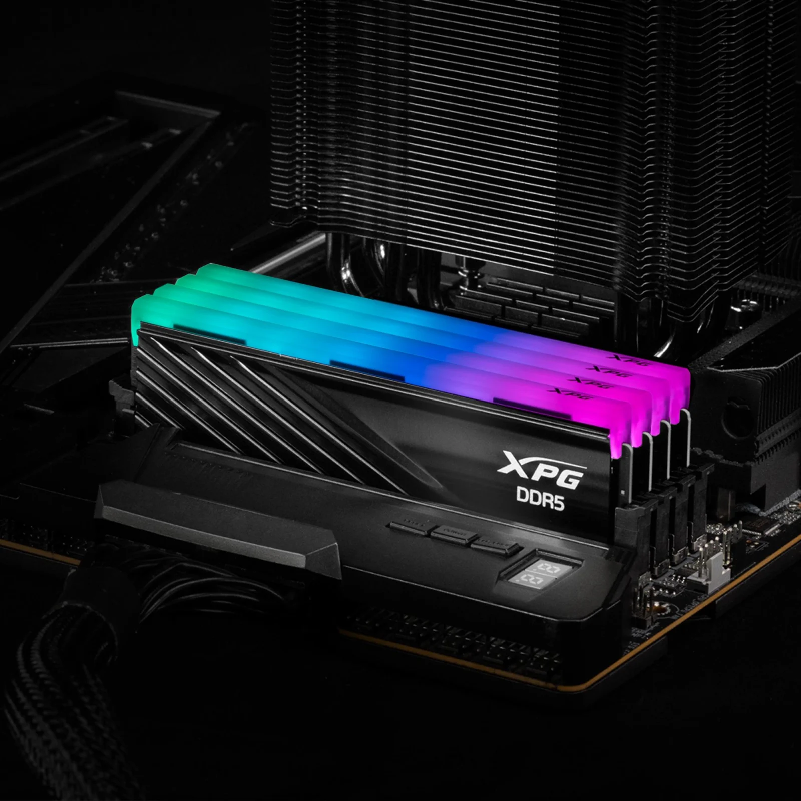 Kit de memorie negru ADATA XPG Lancer Blade RGB 32GB (2x16GB) DDR5-6000 CL30