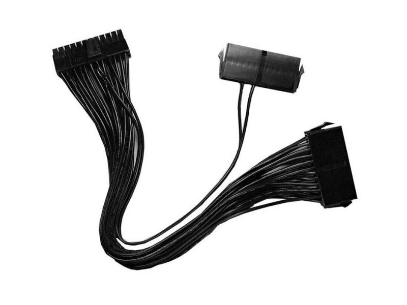 Adaptador de Cabo de Fonte de Alimentação ATX Dupla PSU 24Pin 20+4pin para Mineração