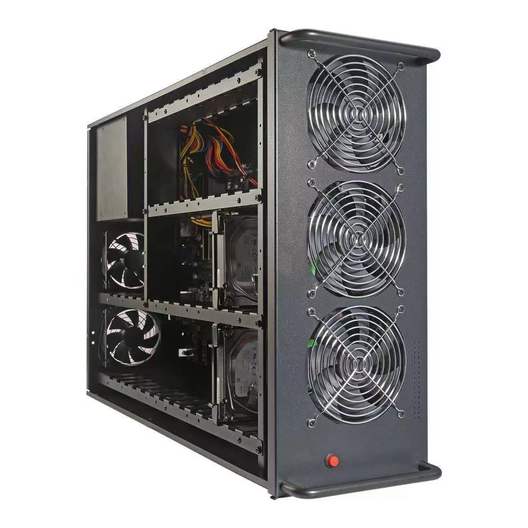 Minebox Chia, tipo de carcasa de servidor para 32 discos duros.