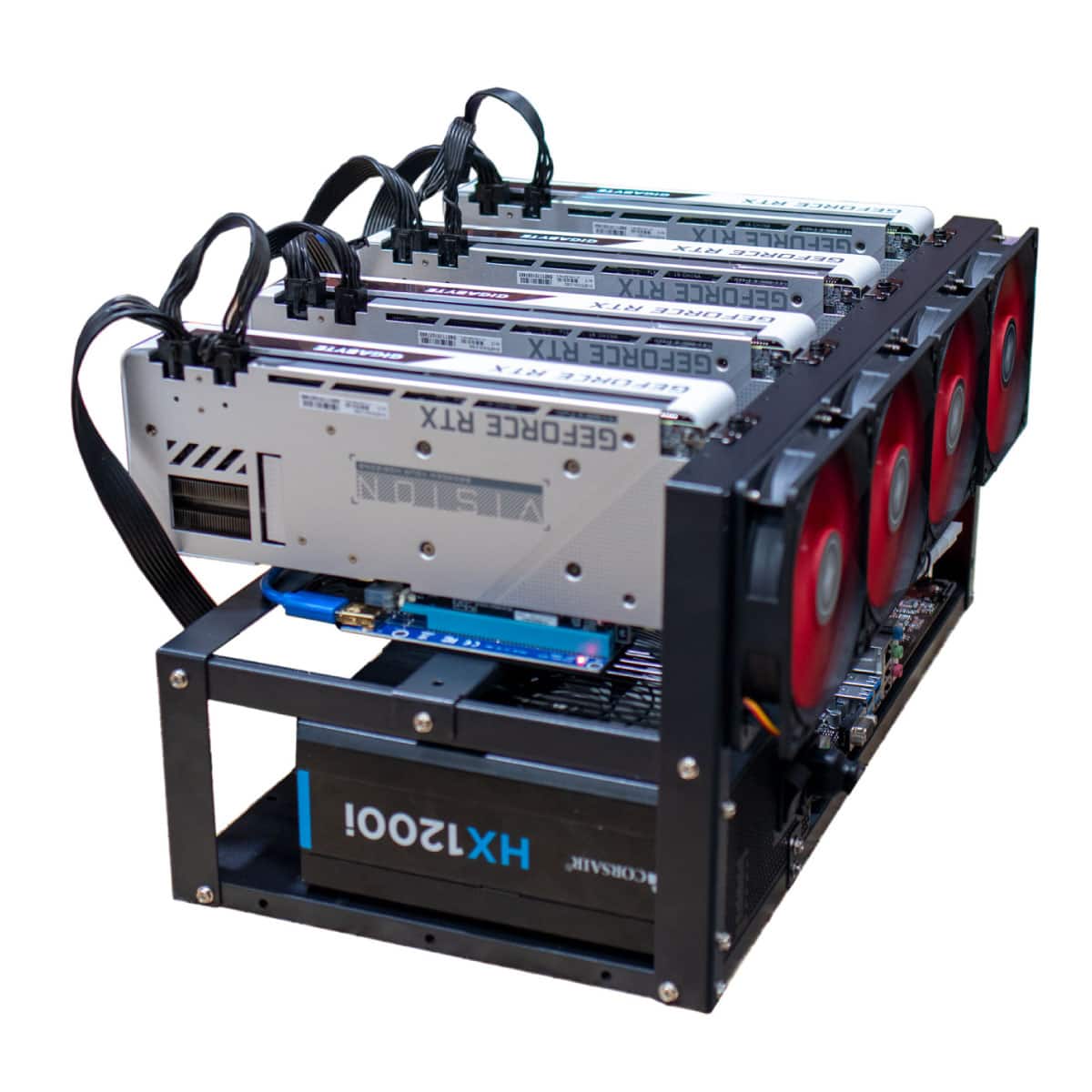 NetPeer X4O Nvidia RTX GPU miningrig