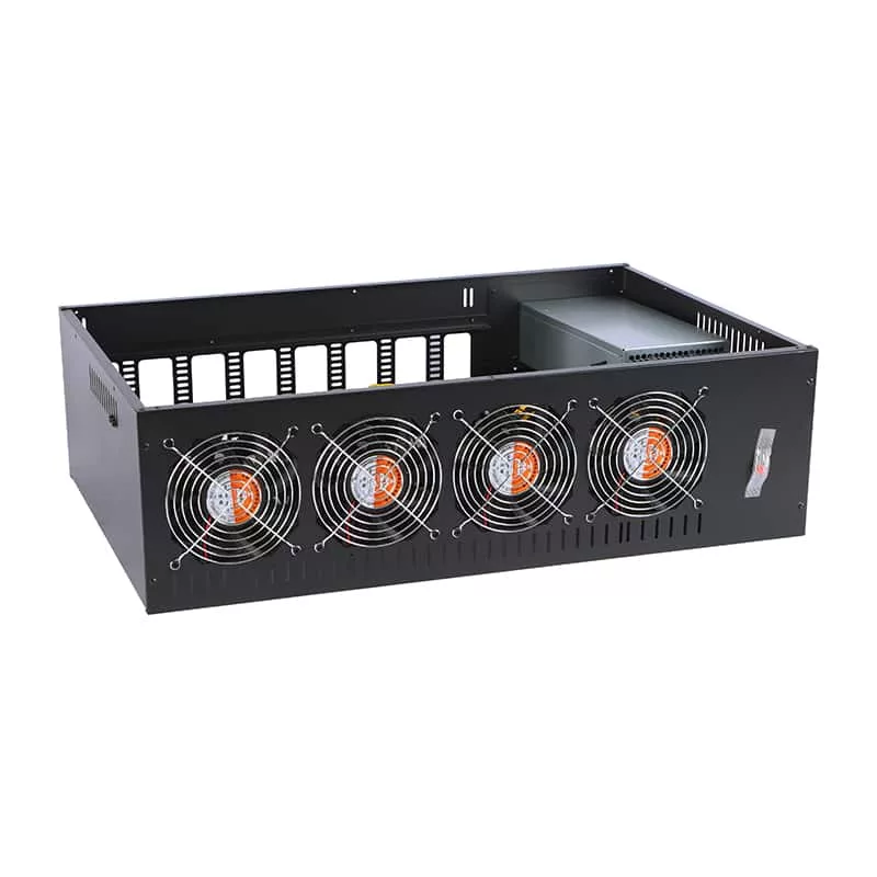 Servergehäuse MineBox 6 All-in-One 6 xGPU