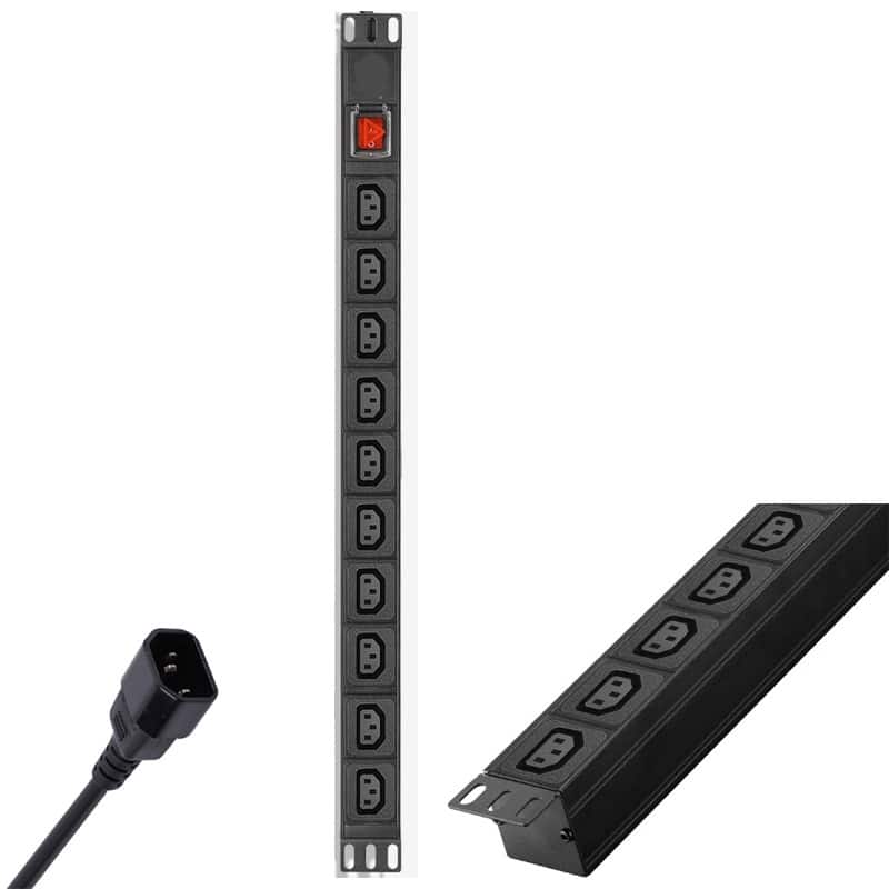 PDU 14AWG C13 to C14 Power cord 1.8m.