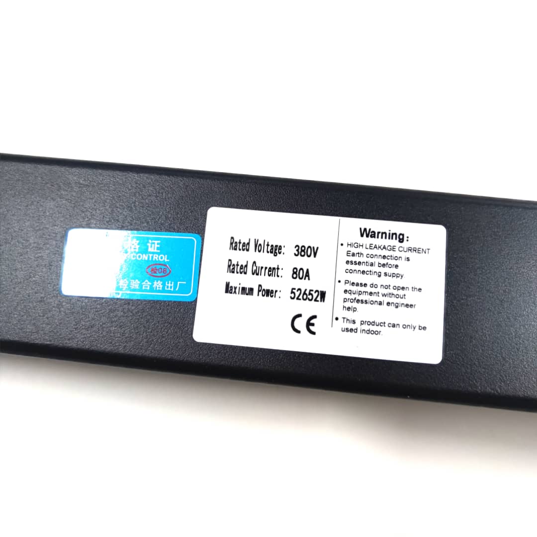 Unità di distribuzione dell'alimentazione di base per Asic miner C19 C20 PDU trifase 80a