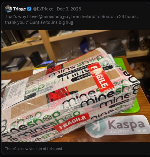 Triage — Mineshop.eu delivery Portugal